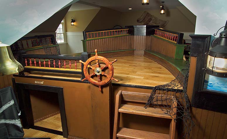 Ship Themed Play Room