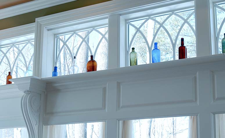 Windows with Bottles